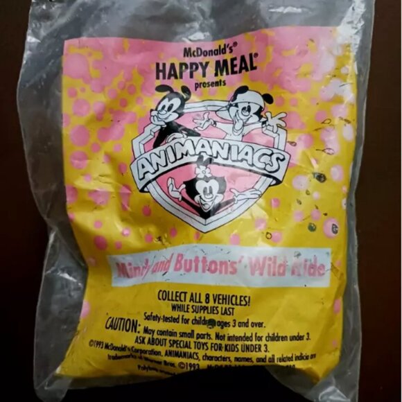 Vintage McDonalds Happy Meal Toys 1992- 93-94 Barbie Porky Tiny Toons Lot of 6 - Picture 2 of 13